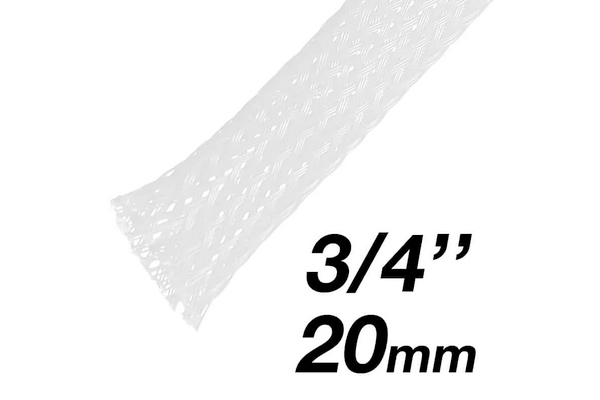  162805 / PET EXPENDABLE BRAIDED SLEEVING - 20MM (3/4