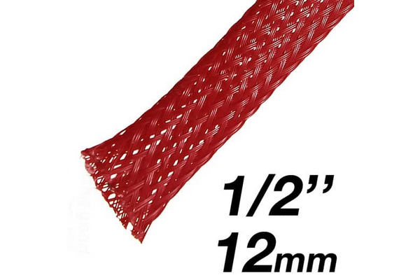  162814 / PET EXPENDABLE BRAIDED SLEEVING - 12MM (1/2