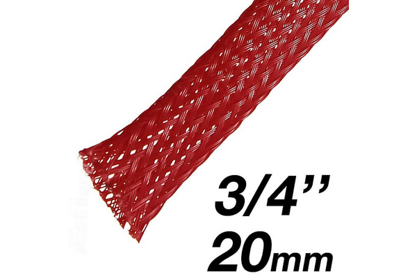  162815 / PET EXPENDABLE BRAIDED SLEEVING - 20MM (3/4