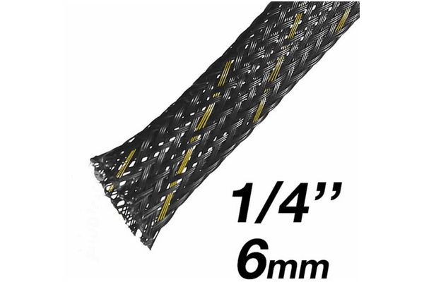  162834 / PET EXPANDABLE BRAIDED SLEEVING - 6MM (1/4