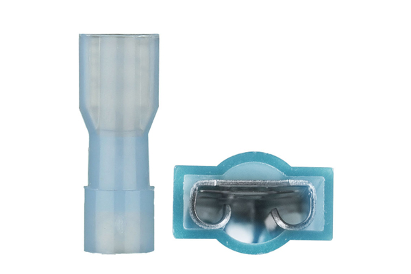  BNFD187F / Blue  Female Quick Disconnect 16-14 Gauge .187 - 100/BAG