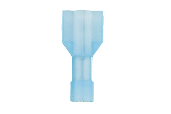  BNMD187F / Blue  Male Quick Disconnect 16-14 Gauge .187 - 100/BAG