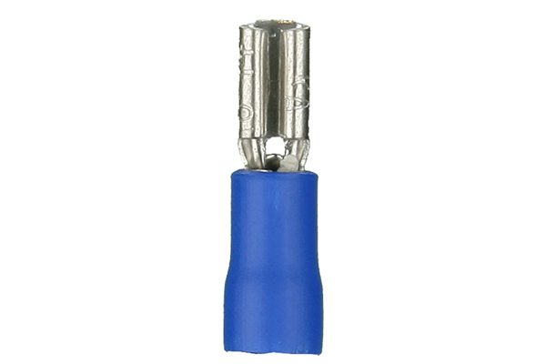  BVFD110 / Blue  Female Quick Disconnect 16-14 Gauge .110 - 100/BAG