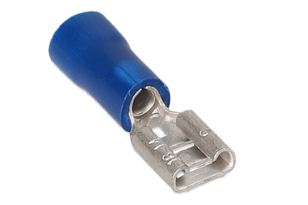  BVFD187 / Blue  Female Quick Disconnect 16-14 Gauge .187 100/BAG