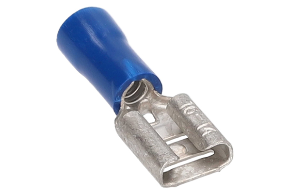  BVFD250 / Blue  Female Quick Disconnect 16-14 Gauge .250 - 100/BAG