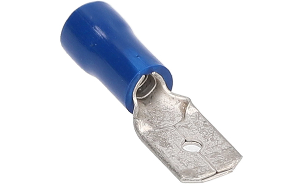  BVMD250 / Blue  Male Quick Disconnect 16-14 Gauge .250 - 100/BAG