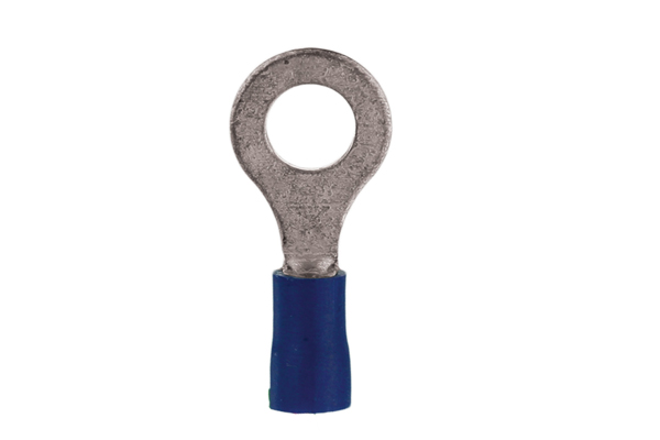  BVRT14 / Blue  Ring Terminal 16-14 Gauge 1/4 - 100/BAG