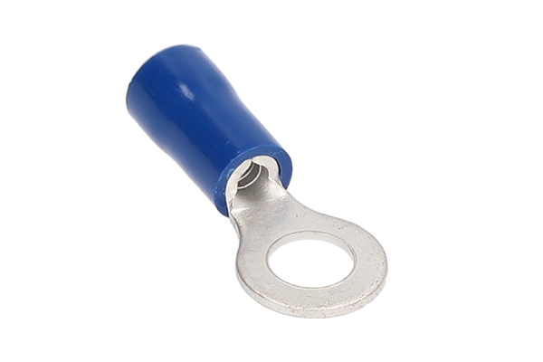  BVRT6 / Blue  Ring Terminal 16-14 Gauge #6 - 100/BAG