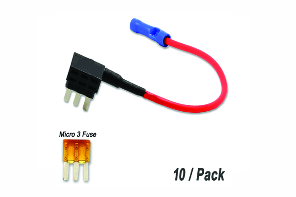  FBT-18MC3-10 / Micro2 - Fuse Box Tap, Single Circuit (10/Pk)