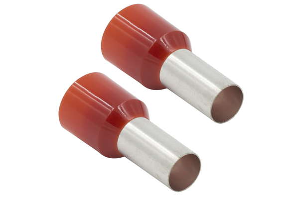  FVRD2 / Red 2 GA Ferrules - Package of 50