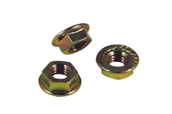  PZGLNUT / Anodized Flanged Serrated Lock Nuts 5\16in