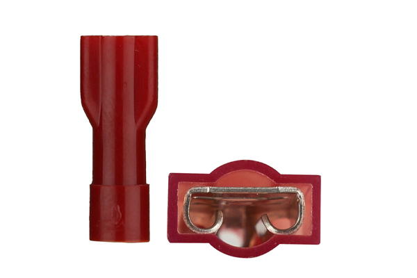  RNFD110F / Red Nylon Female  Disconnect 22-18 Gauge .110 - 100/BAG