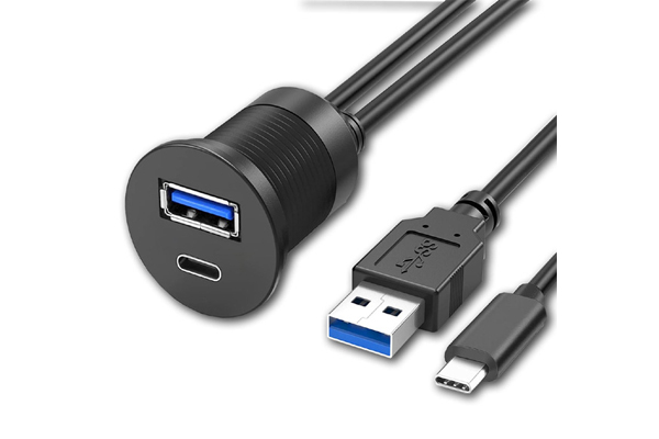  SF-109-45 / Dash Mount, USB-3.0 & USB-C > USB-3.0 & USB-C - 29MM