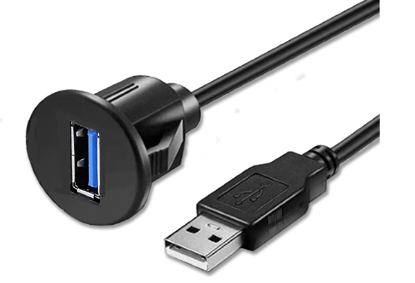  USB-1 / 1 FT. Dash Mount 3.0 USB Adapter