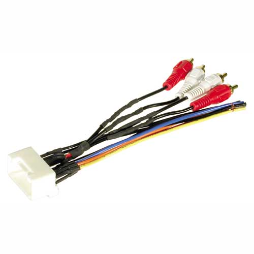  TWH17 / Toyota Prem. Amp Integration 00-Up 20 Pin w/ RCA's - Aftermarket Radio