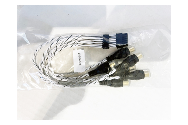  15104028 / FORZA DSP RCA PREOUT CABLE OVERMOLDED (AIC127)