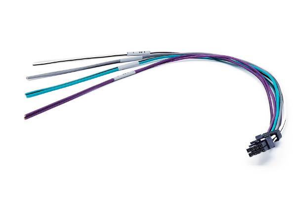 15104035 / AF FORZA SPEAKER OUT CABLE 4Ch MEGA-FIT OVERMOLDED (AIC113)