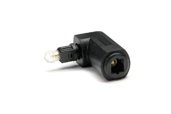  STR / STR - M to F RIGHT ANGLE TOSLINK ADAPTER
