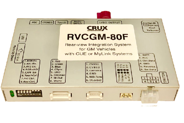  RVCGM-80F / Rear-View Integration Interface for Select Cadillac Vehicles 2016-Up