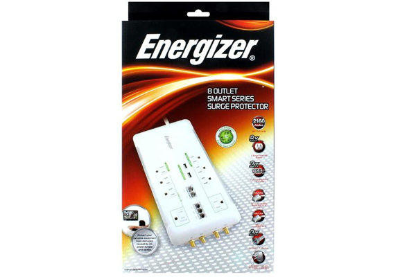  ENG-SRG007 / 8-OUTLET SMART SURGE PROTECTOR - WHITE