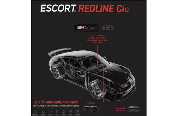  REDLINE-Cic / Redline Cic, Front Radar Receiver only (No Shifters)