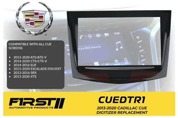  CUEDTR1 / Select 2013-2021 Cadillac vehicles with CUE system