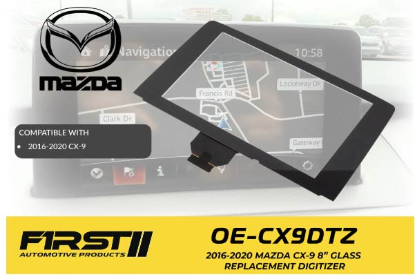  OE-CX9DTZ / Replacement Glass Digitizer for Mazda CX9