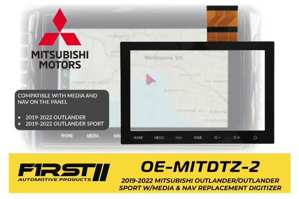  OE-MITDTZ-2 / 2020-2022 Outlander/Outlander Sport with Nav & no knobs