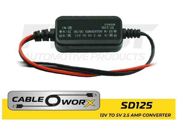  SD125 / 12V to 5V reducer