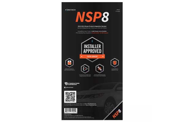  FTI-NSP8 / FTI T-Harness for Nissan, Infiniti Key & PTS Gen 2 models 2014-2021