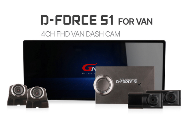  D-Force-S1-Van / VAN 4CH FHD | SONY STARVIS IMAGE SENSOR, 12.3 SCREEN, WIFI, 128GB