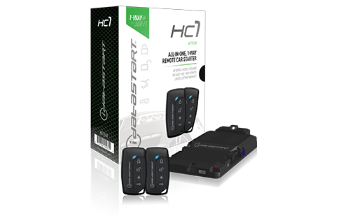  HC1151A / All-in-one remote starter kit with 2 1-way 5 button tx