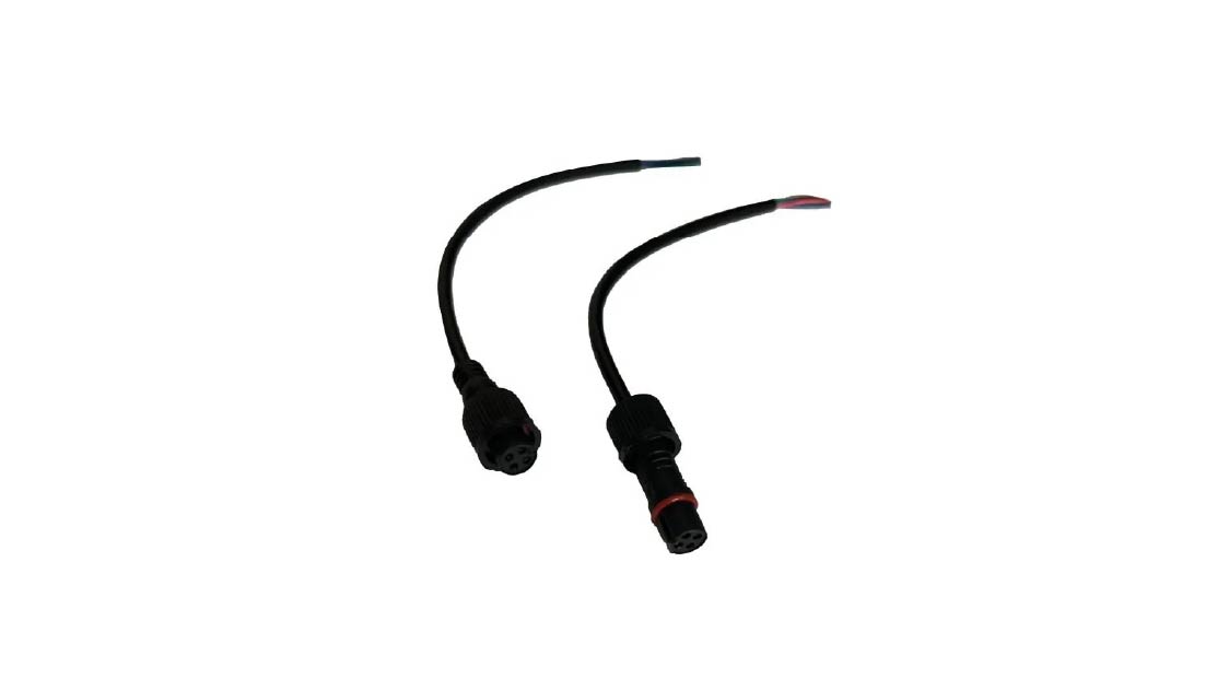  RGBPT / RGB 4 PIN SEALED CONNECTOR PIGTAIL