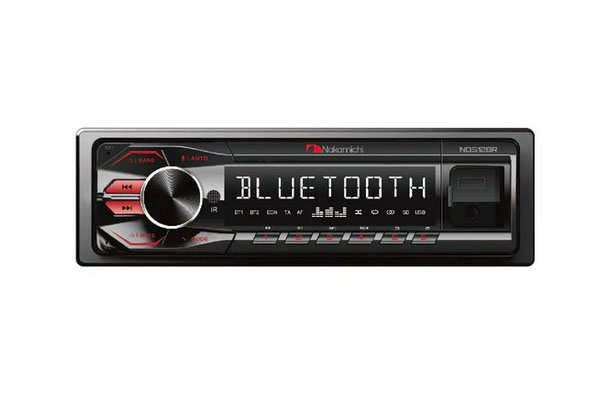  NQ512BR / 1DIN Mechless, USB, BT, App Control, Red Backlight