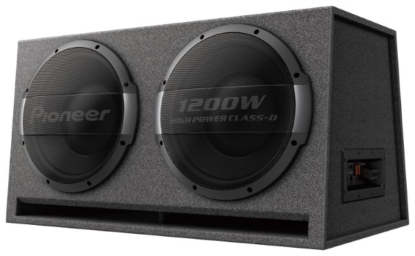  TS-WX1220AH / DUAL 12 INCHES 600W RMS HIGH OUTPUT POWERED SUB.