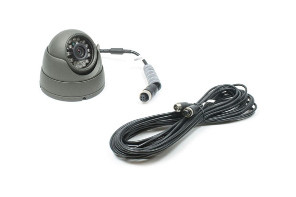  2508143HD10M / DOME SHAPED CMOS COLOR CAMERA W/10M EXT.HARNESS