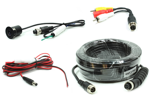  2508183HD10M / FLUSH MOUNT CAMERA, 4 PIN CONNECTOR AND 10M CABLE