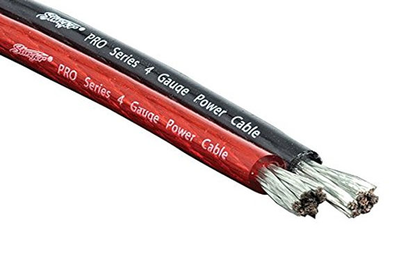  SPW14TR250 / 4 GA RED POWER WIRE PRO 250FT'