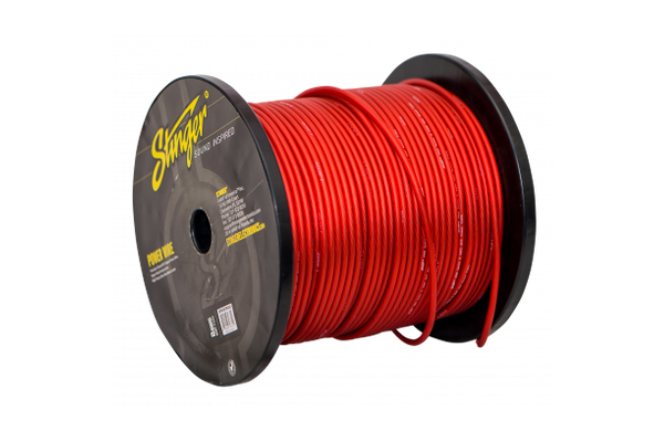  SPW18TR500 / 8 GA RED POWER WIRE PRO 500FT'