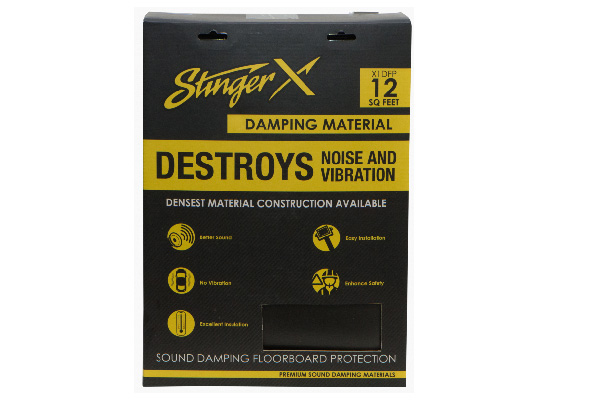  X1DFP / Stinger X Damping Mat Floorboard Protection Kit 12sq-ft (1/pack 32” x 54”)