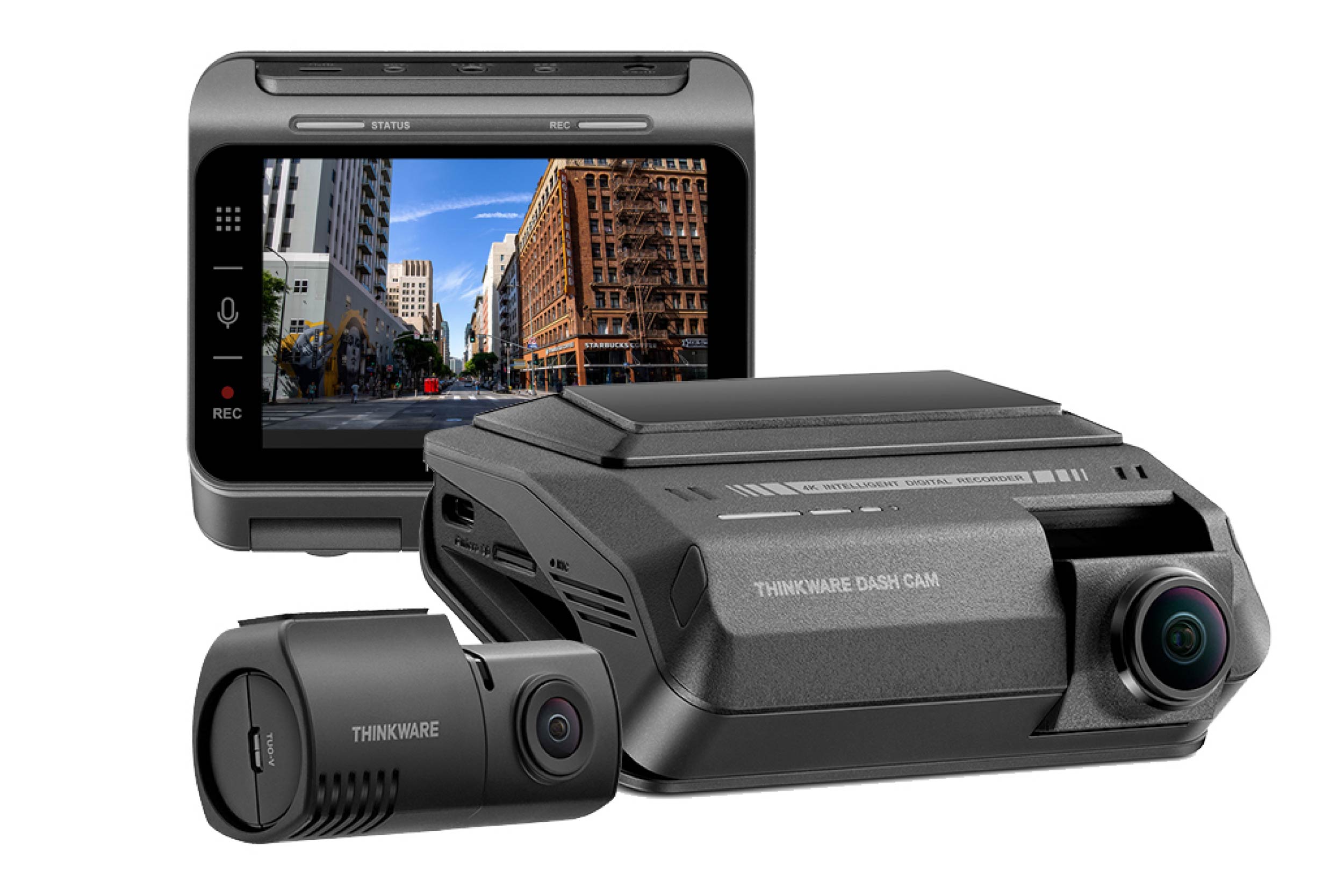  ARC900 / 2-CH DASHCAM SONY STARVIS 2, 4K FRONT / 2K REAR, DUAL HDR, 3.5