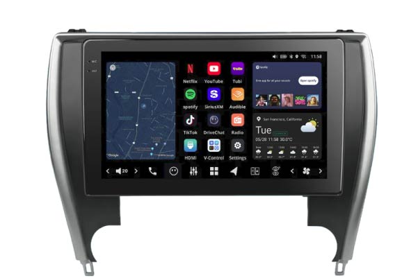  V13CR111N-MRR-TO2 / VISION Toyota Camry 2015-2017 10” Custom-Fit Stereo