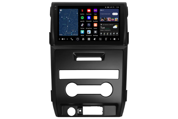  V13F1A09N-MRR-FO1 / Custom-Fit Car Stereo for FORD F-150 2009-2012 without Factory Navigation 9-Inch