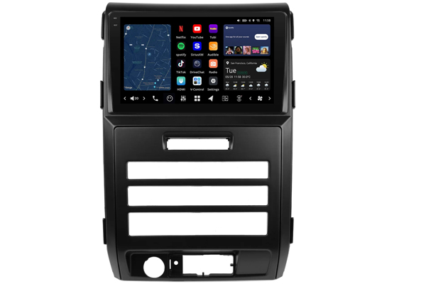  V13F1B09N-MRR-FO1 / Custom-Fit Car Stereo for FORD F-150 2009-2012 with Factory Navigation 9-Inch