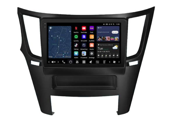  V13OB109N-MRR-SU2 / VISION Subaru Outback 2010-2014 9” Custom-Fit Car Stereo