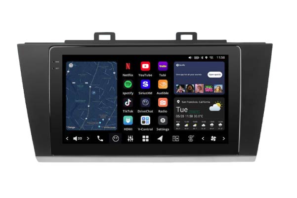  V13OB209N-MRR-SU2 / VISION 9” Custom-Fit Car Stereo for Subaru Outback 2015-2017