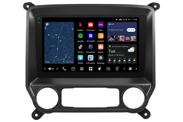  V13SL111N-MRR-GM4 / Custom-Fit Car Stereo for 2016-2019 Silverado/Sierra with 7