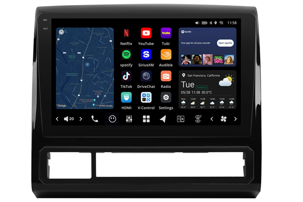  V13TA109N-MRR-TO2 / Custom-Fit Car Stereo for Toyota Tacoma 2015 With JBL