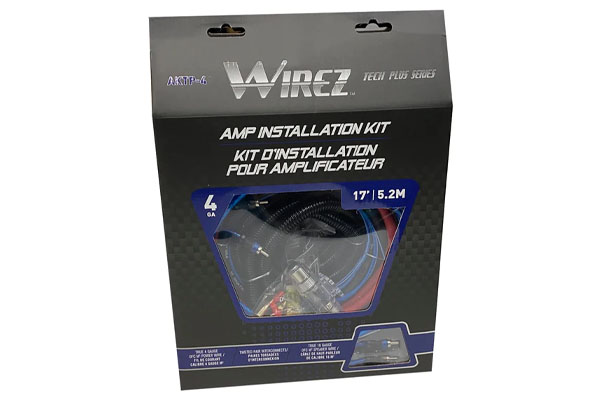  AKTP-4 / Tech Plus Series 4 Gauge Amplifier Kit