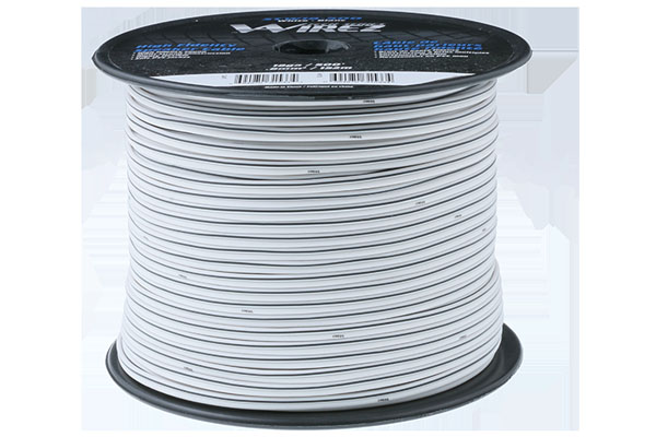  STW18-500 / Tech Series 18 Gauge White Speaker Wire, 500 ft.